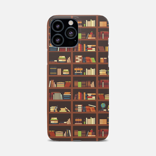 Bookshelf Retro Phone Case