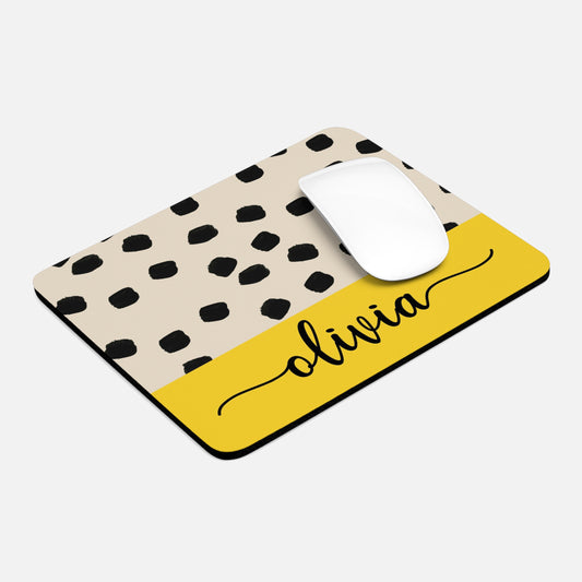 Personalized Two Colors Mouse Pad