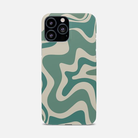 Retro Abstract Swirl Phone Case