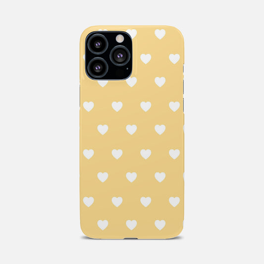 Retro Pastel Hearts Phone Case