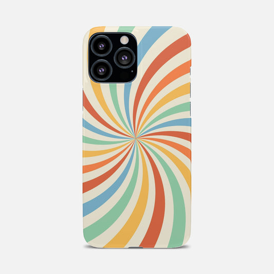Retro Swirl Phone Case