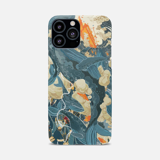 Whales Watercolor Phone Case