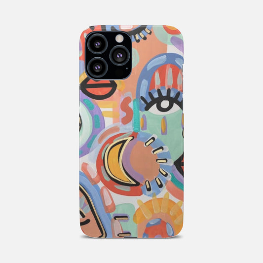 Abstract Dali Paint Phone Case