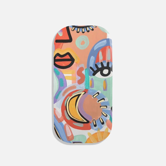 Abstract Dali Click-On Grip Phone Holder