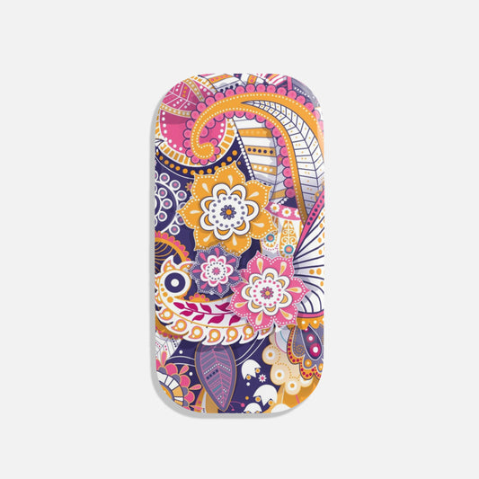 Mandala Click-On Grip Phone Holder