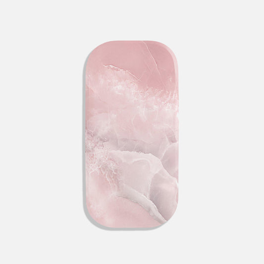 Marble Rose Click-On Grip Phone Holder