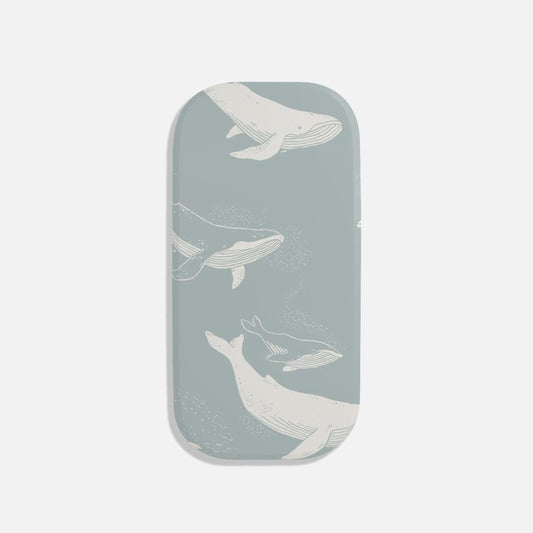 Whales Watercolor Click-On Grip Phone Holder